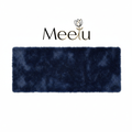 Navy Blue Fur Rug