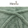 Sage Green Fur Rug